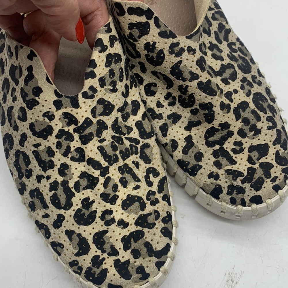 Ilse Jacobsen Tulip Leopard Print Sneakers Size EU 38 SNK4641G - Picture 8 of 8